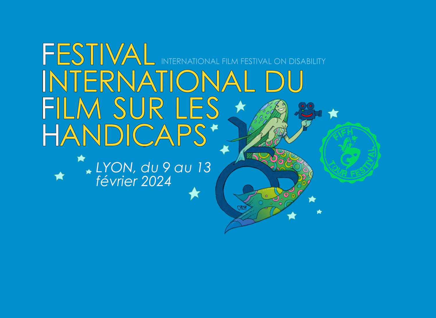 Visuel Festival International du Film sur le Handicap 2024